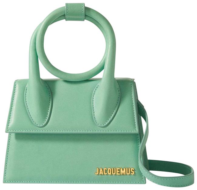 Le Chiquito bag Medium in Green Leather