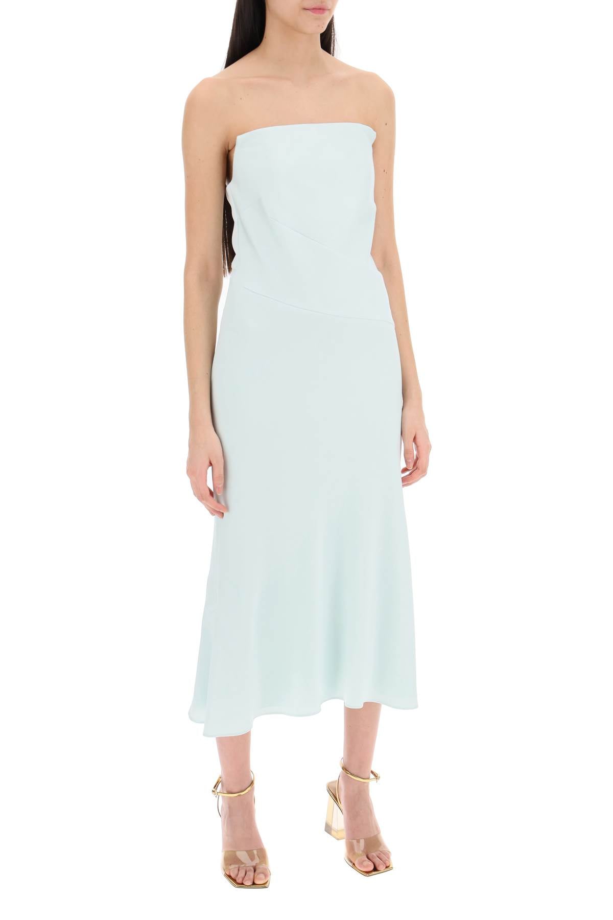 Roland Mouret Strapless Midi Dress Without Women