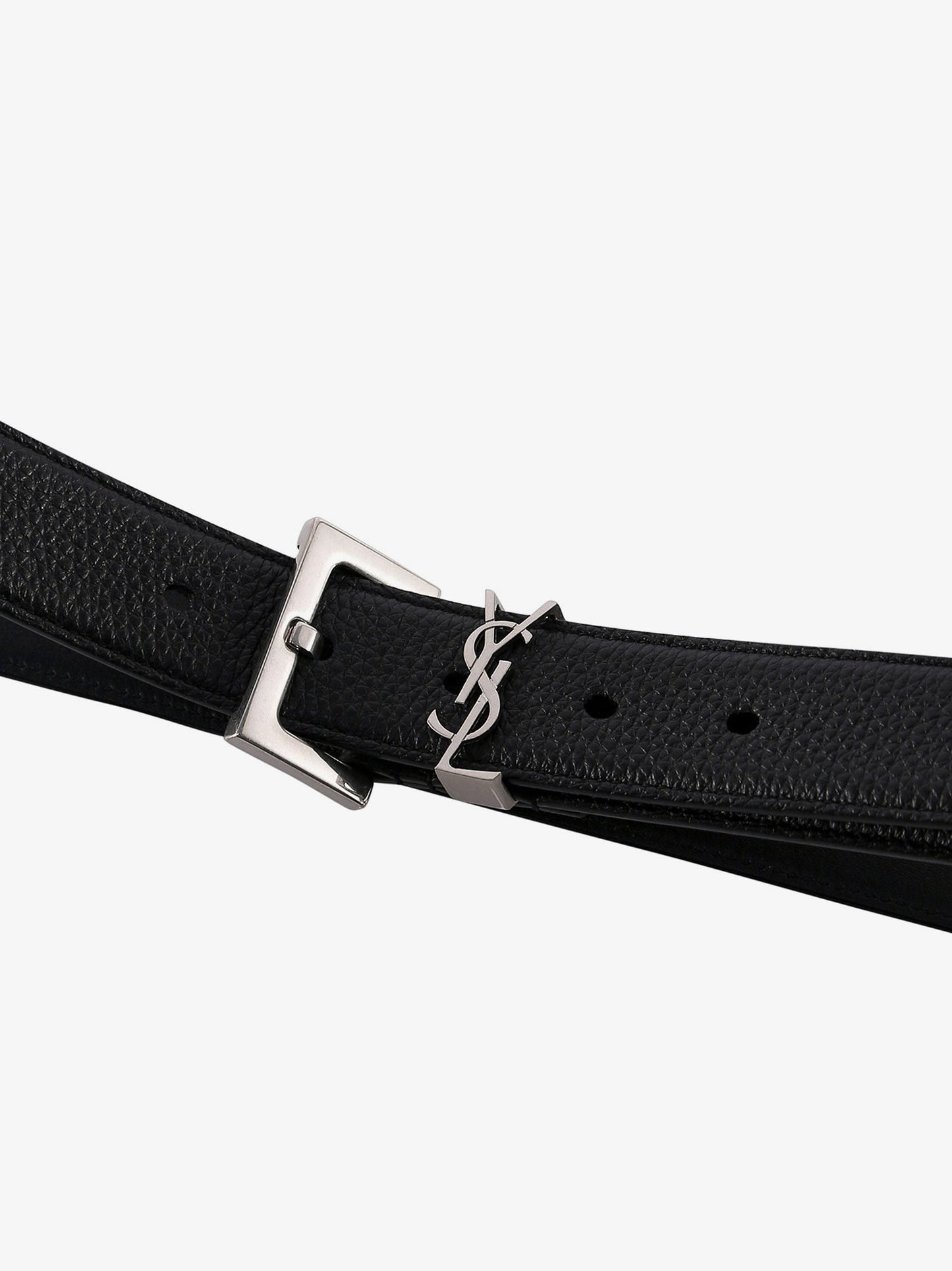 Saint Laurent Men Saint Laurent Black Belts