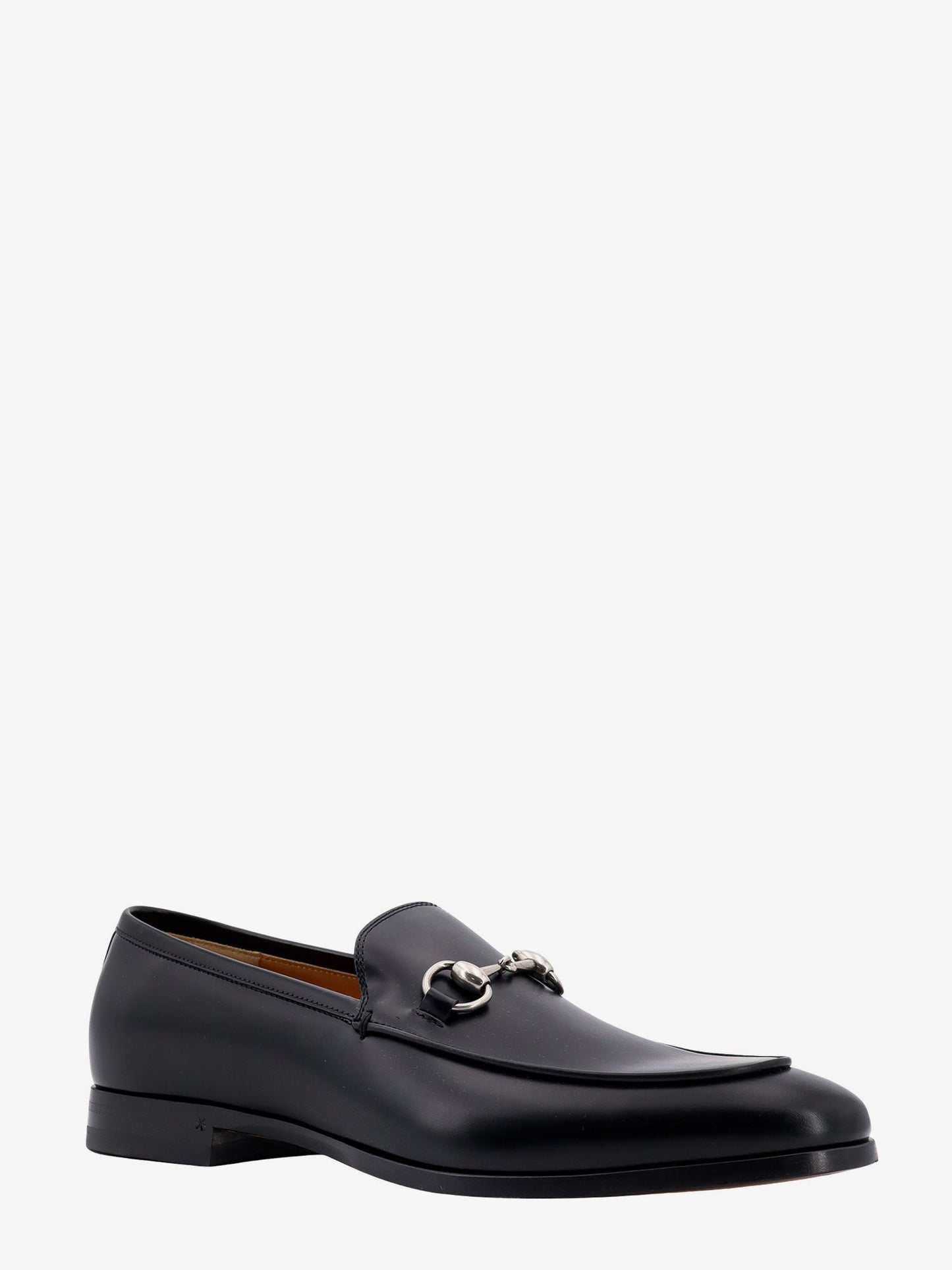 Gucci Men Gucci Black Loafers