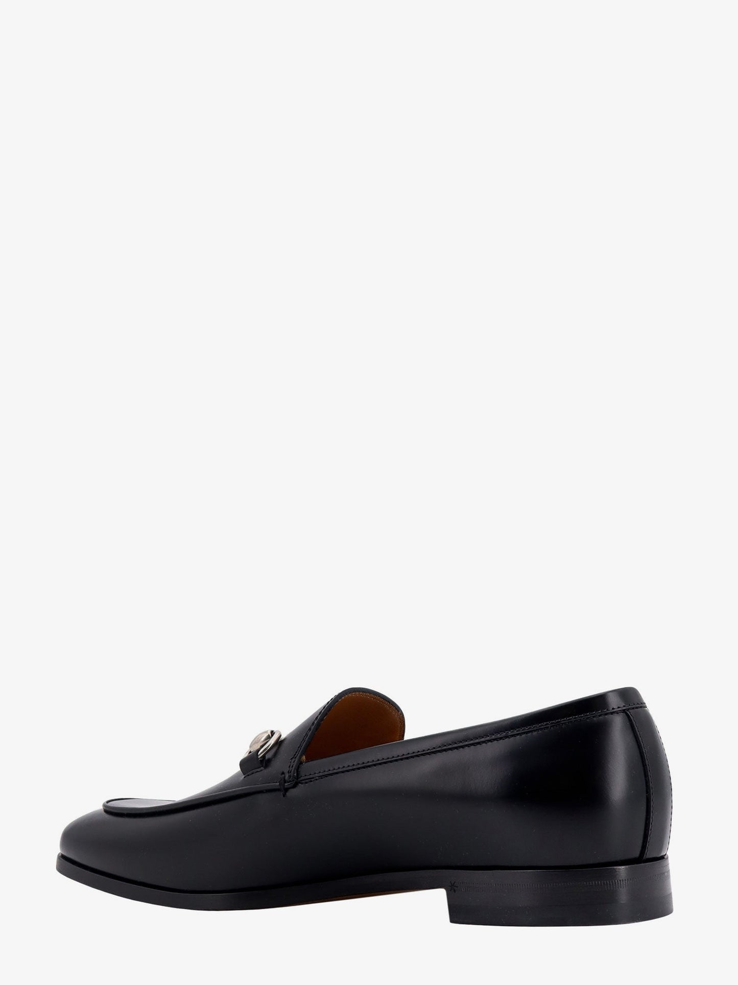 Gucci Men Gucci Black Loafers