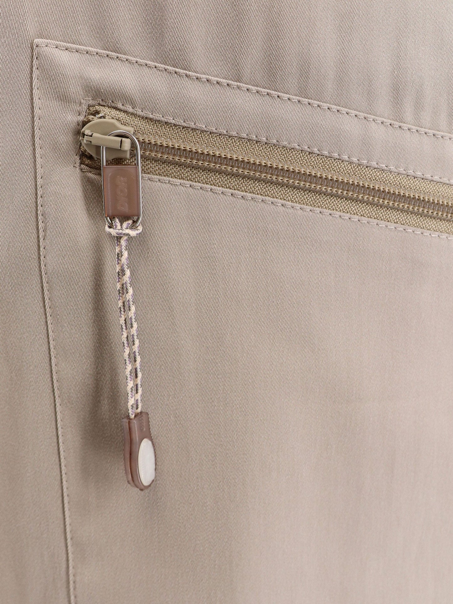 Dior Men Dior Beige Bermuda Shorts