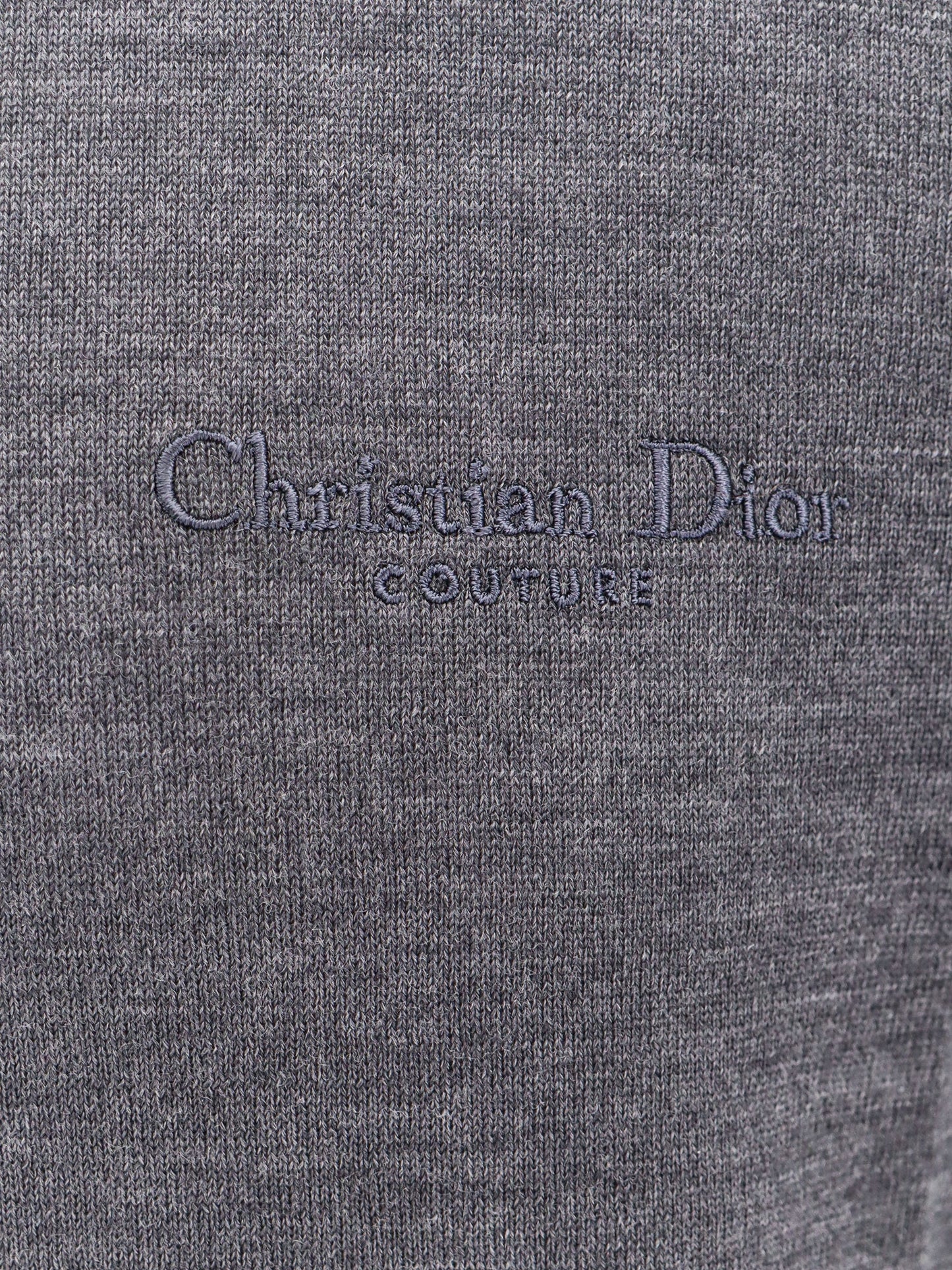 Dior Men Dior Grey Polo Shirts