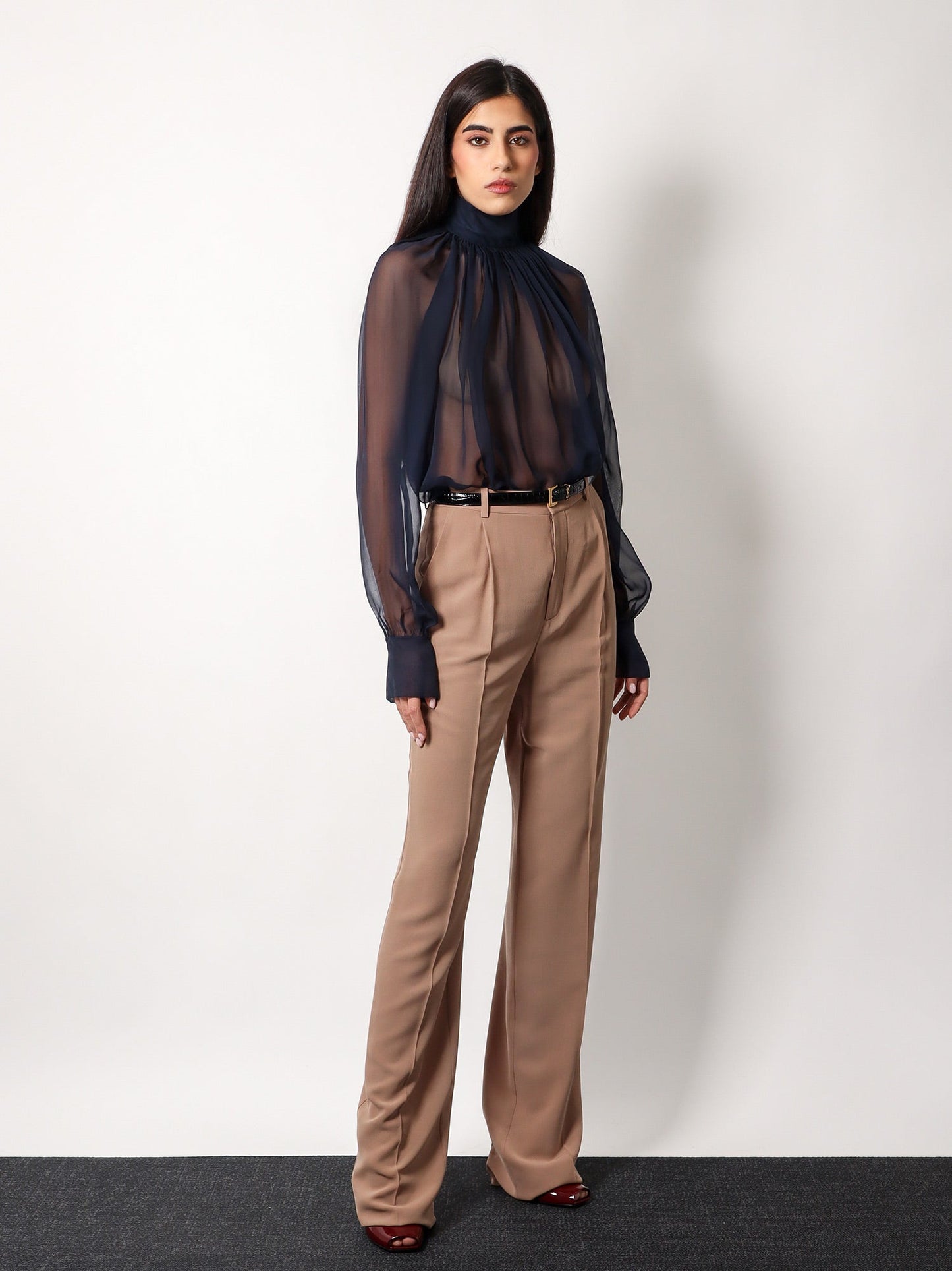 Saint Laurent Women Saint Laurent Brown Pants