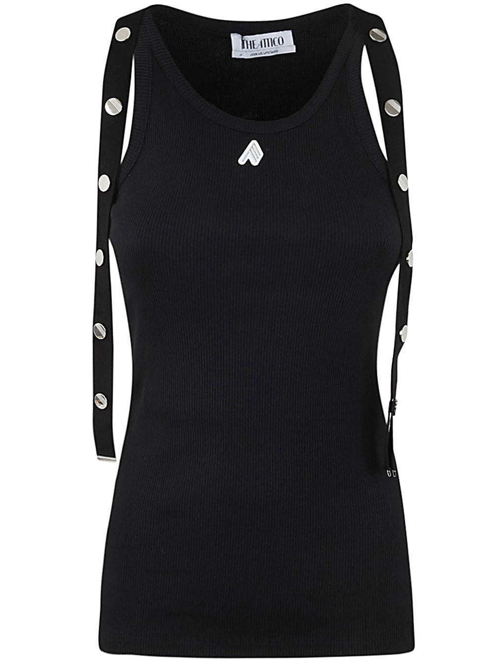 The Attico Women Ribbed Tank Top