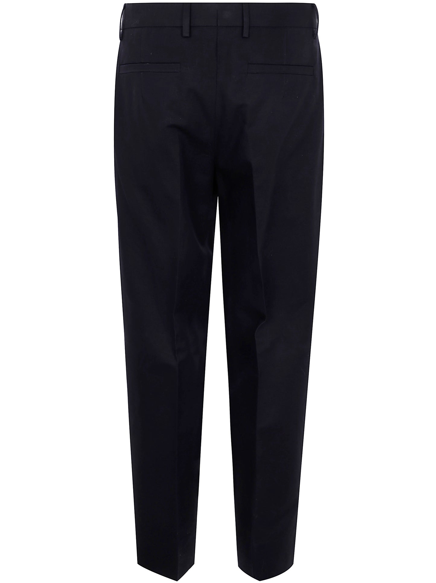 Zegna Men Cotton And Linen Pants