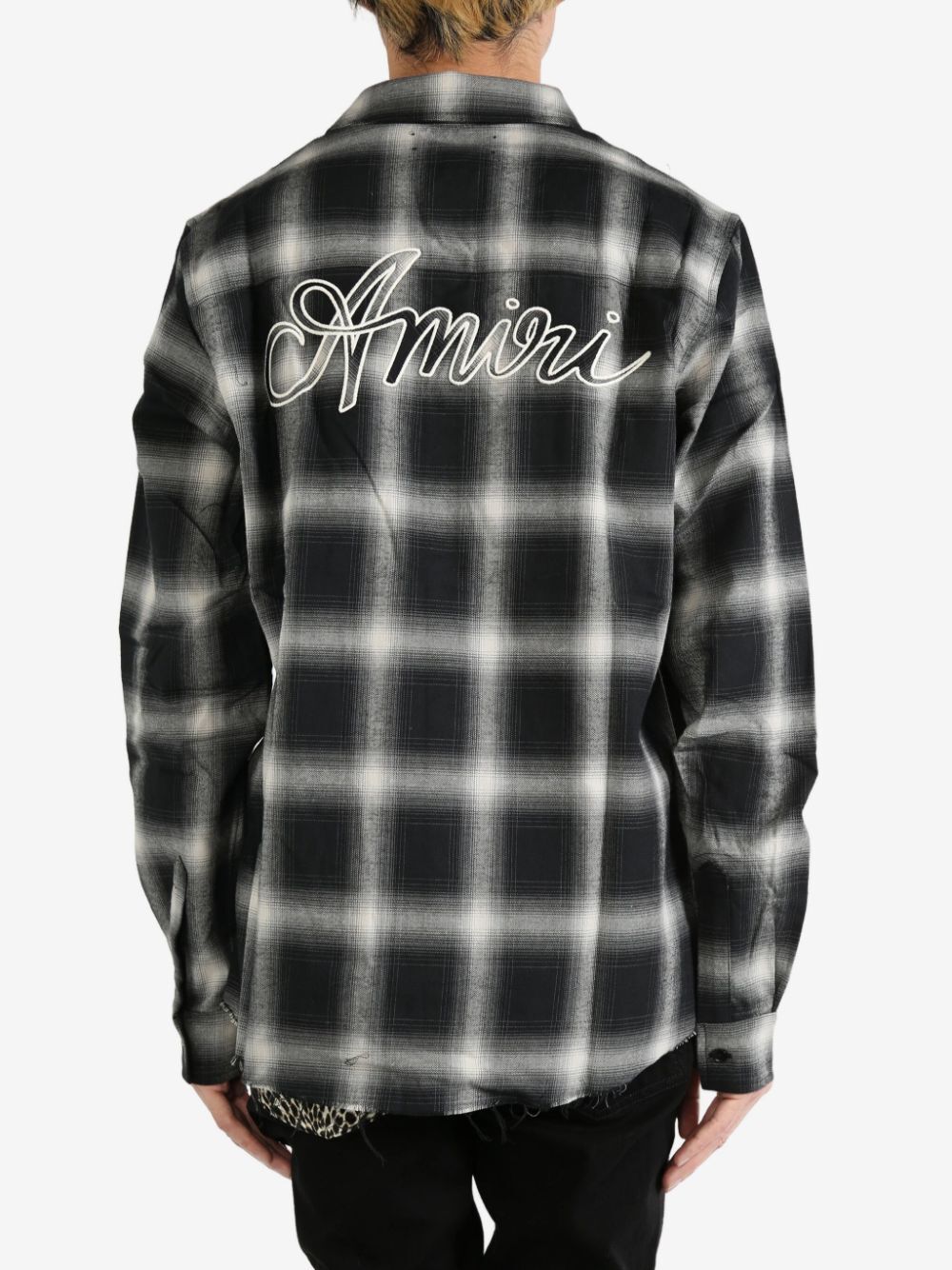 Amiri Men Amiri Swirl Flannel Shirt