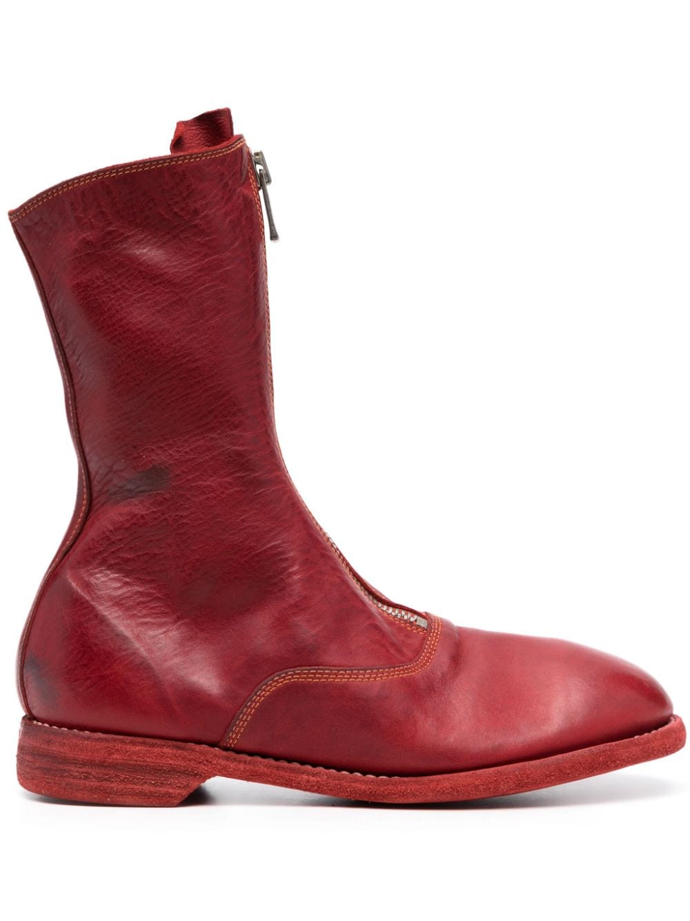 Guidi Women Front Zip Boots