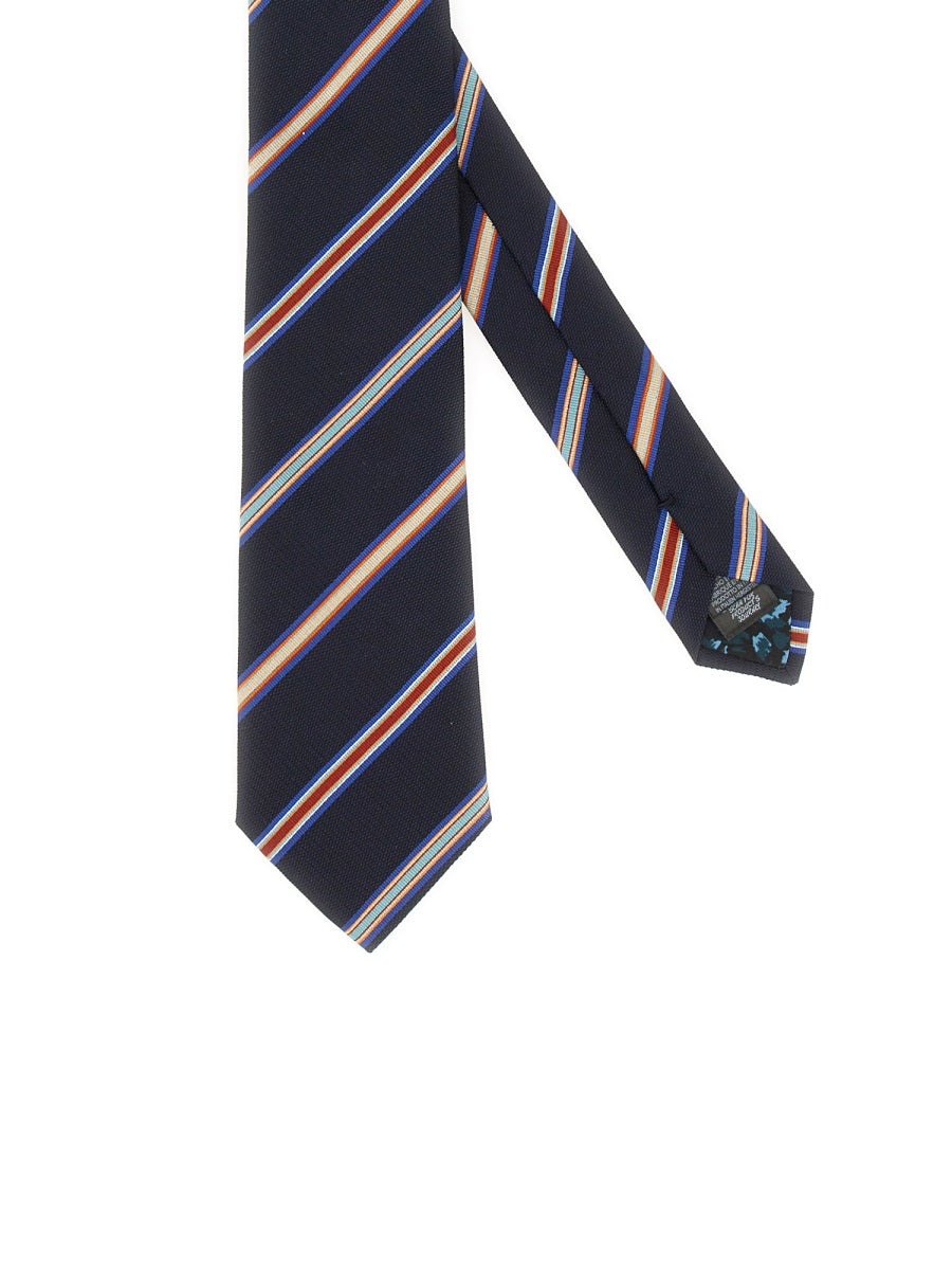 Paul Smith Men "Contrast Stripe" Tie