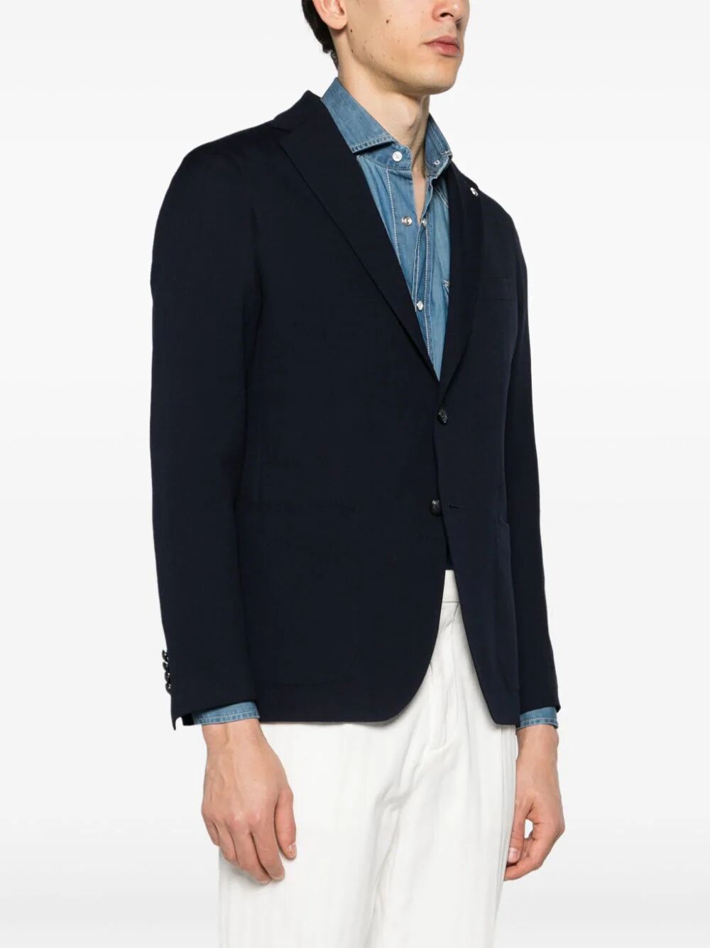 Tagliatore Men Bistretch Single Breasted Blazer