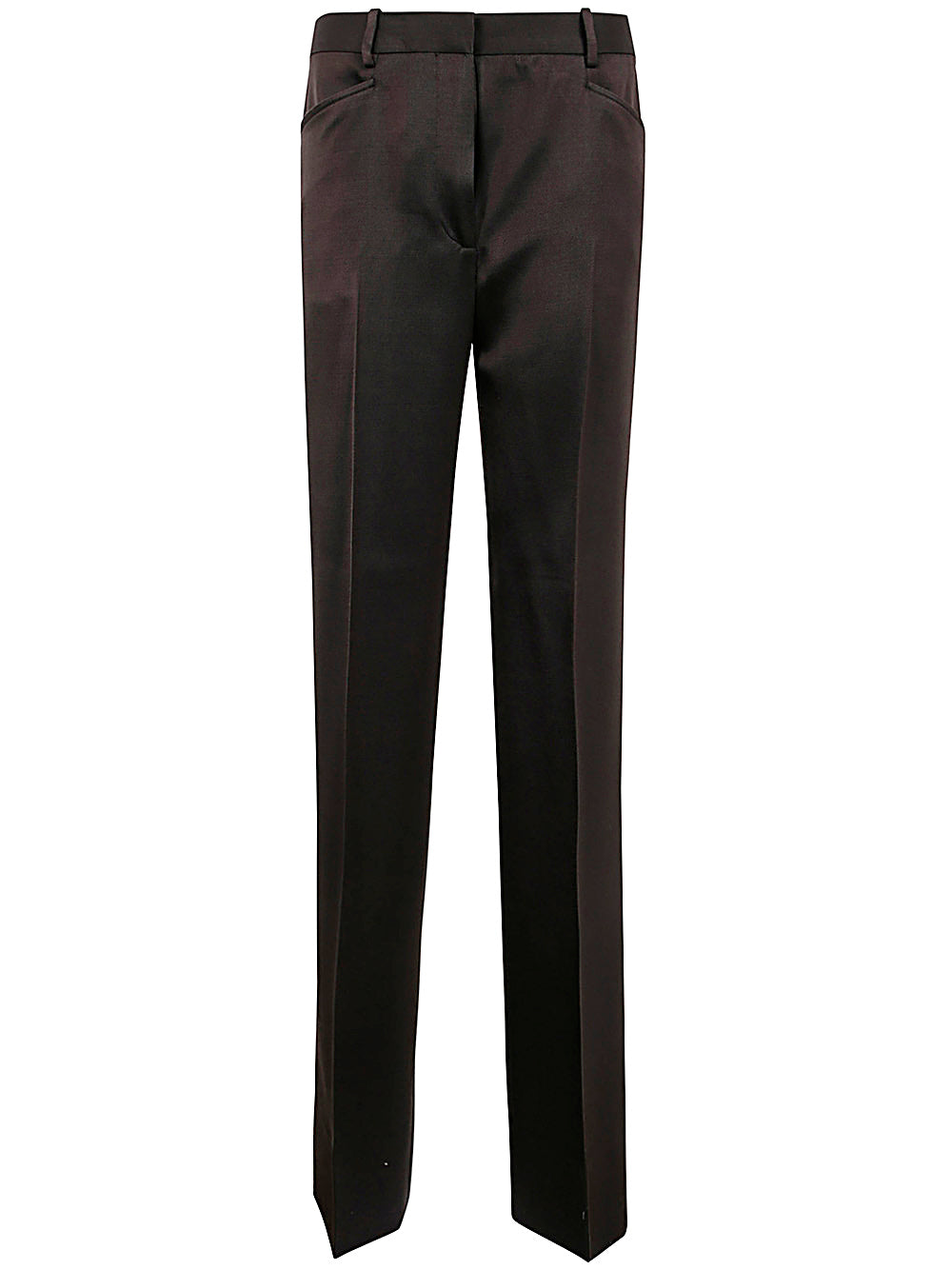 Tom Ford Women Silk And Wool Twill Boot Cut Pants