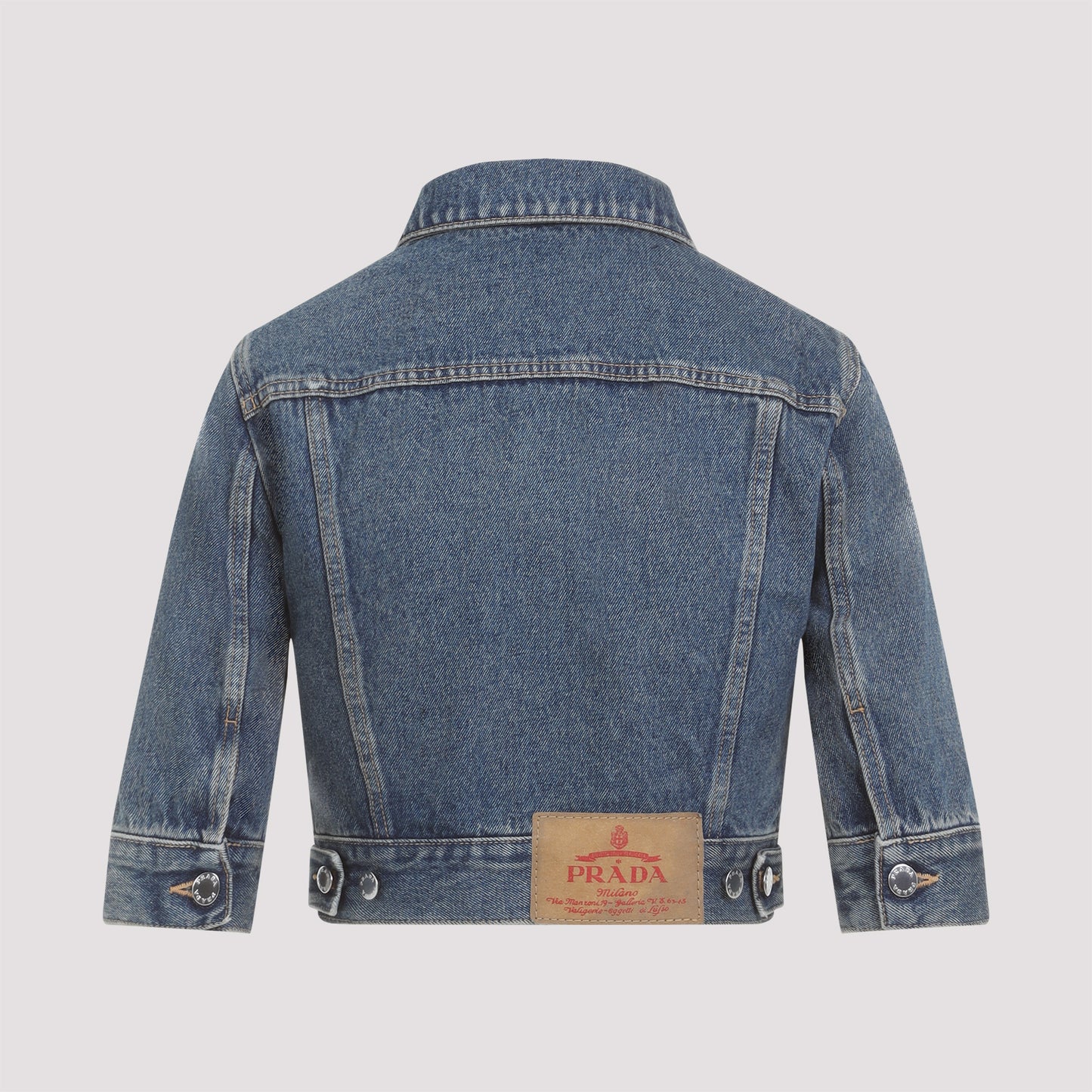 Prada Denim Mini Jacket Women