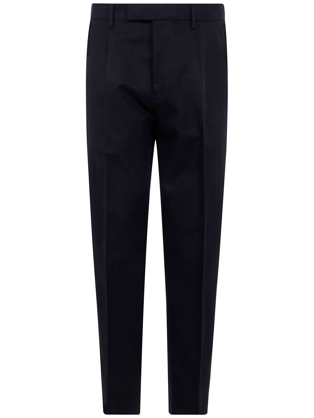 Zegna Men Cotton And Linen Pants