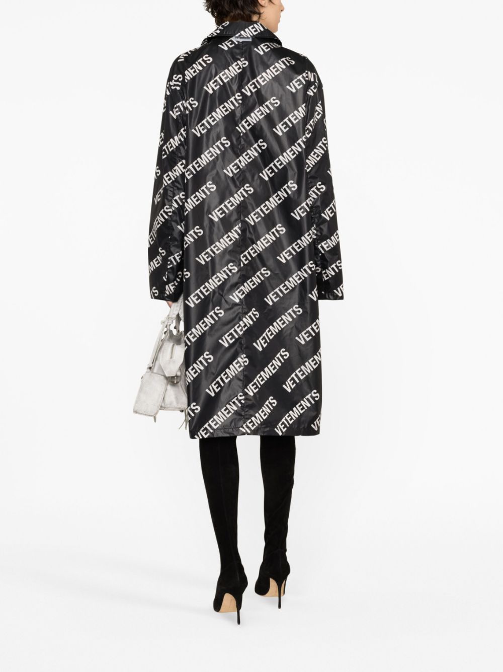 Vetements Women Monogram Raincoat