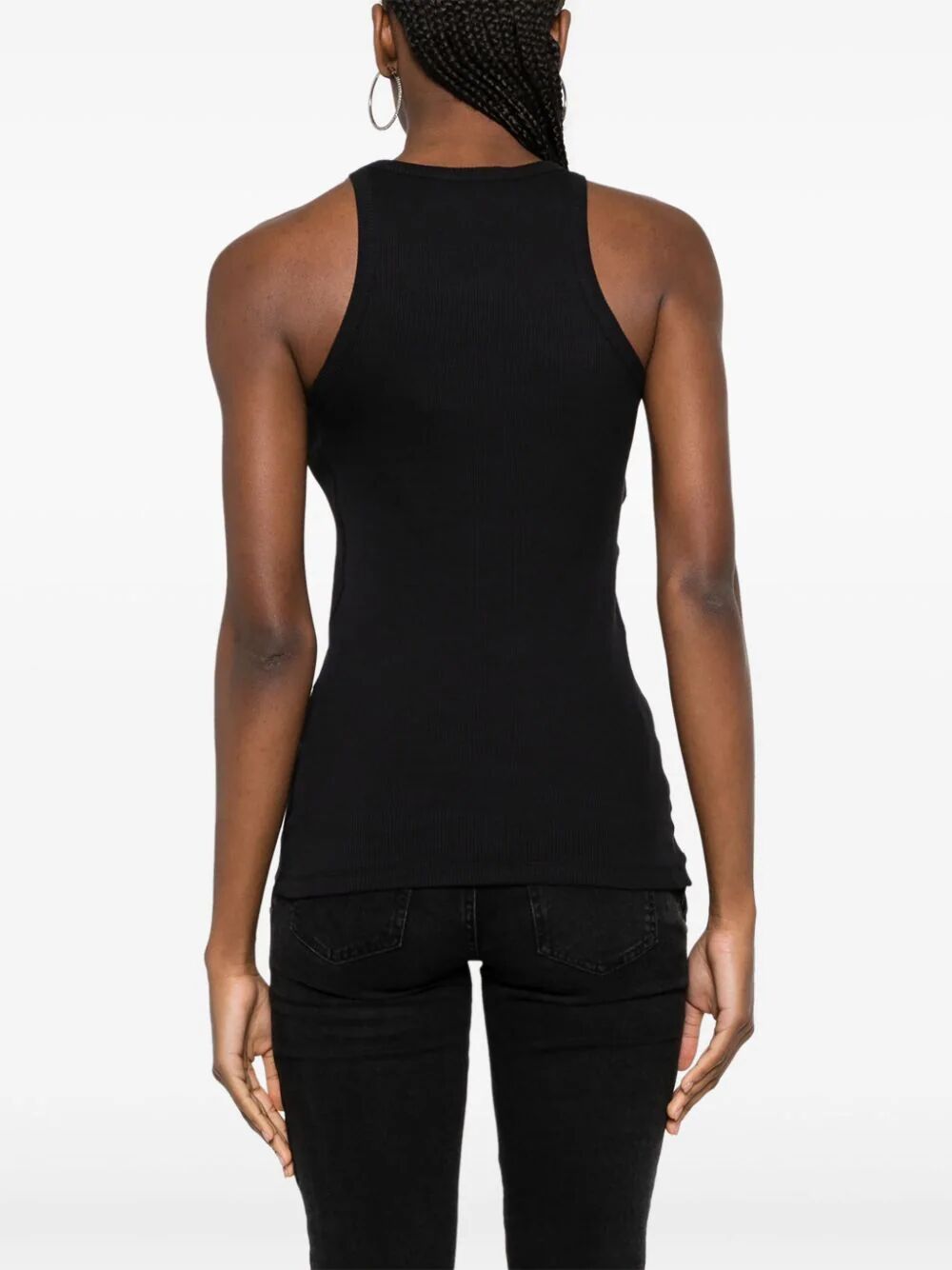 The Attico Women Ribbed Tank Top