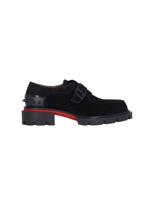 Christian Louboutin Men Suede Loafers
