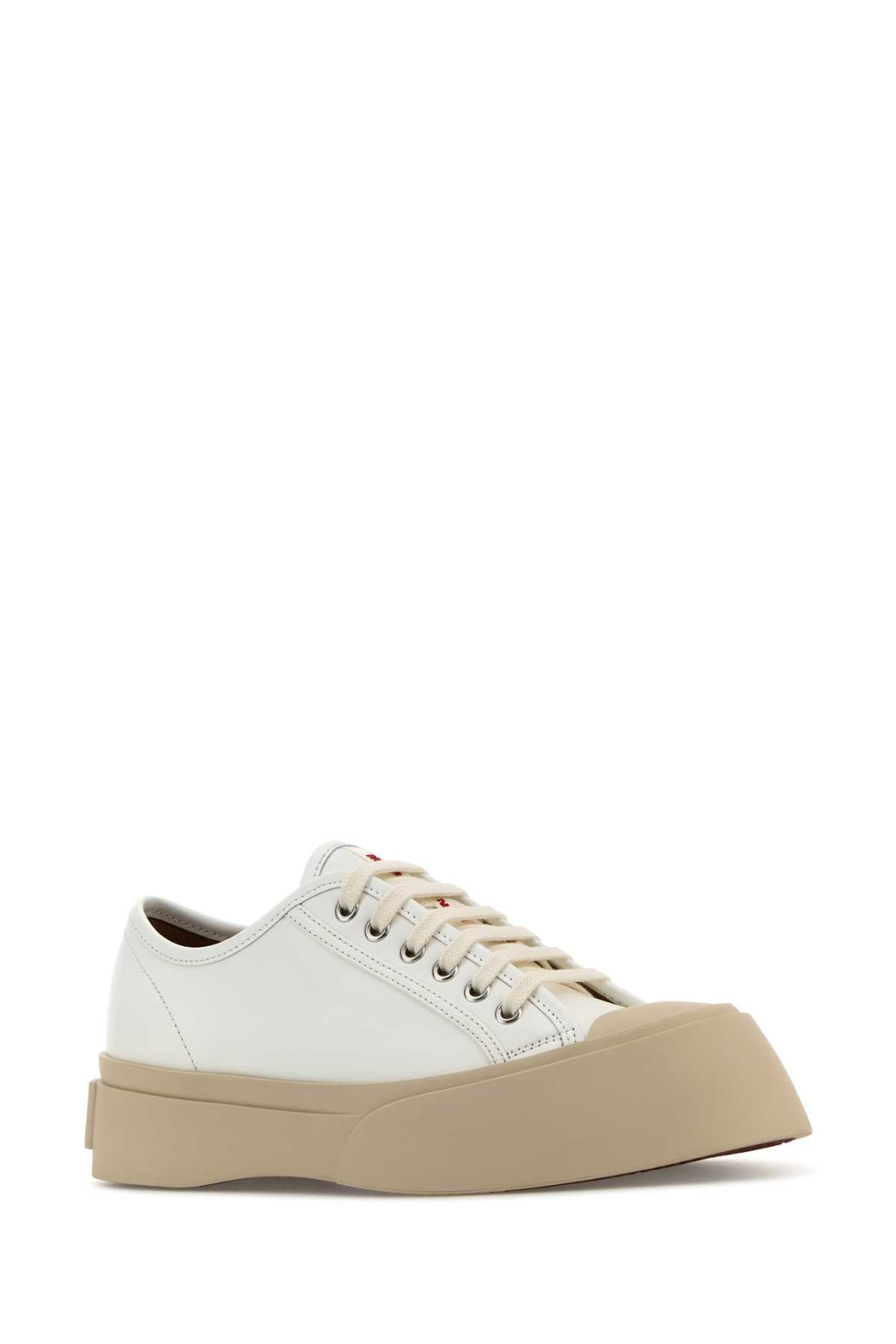 Marni Women White Leather Pablo Sneakers