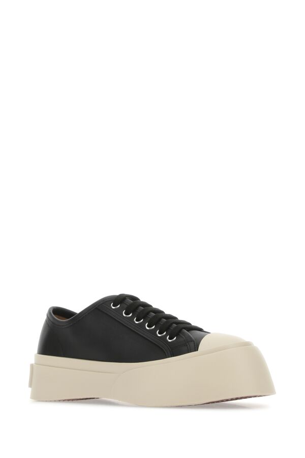 Marni Women Black Leather Pablo Sneakers