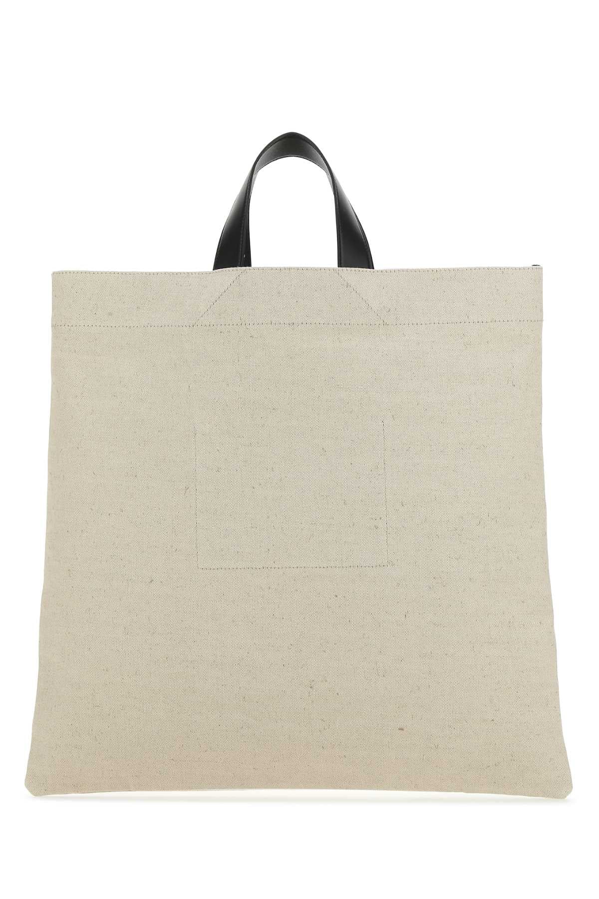 Jil Sander Men Sand Canvas Handbag