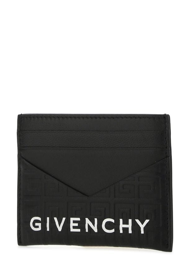 Givenchy Woman Black Leather Card Holder