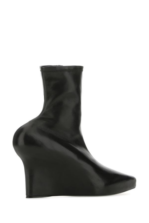 Givenchy Woman Black Nappa Leather Ankle Boots