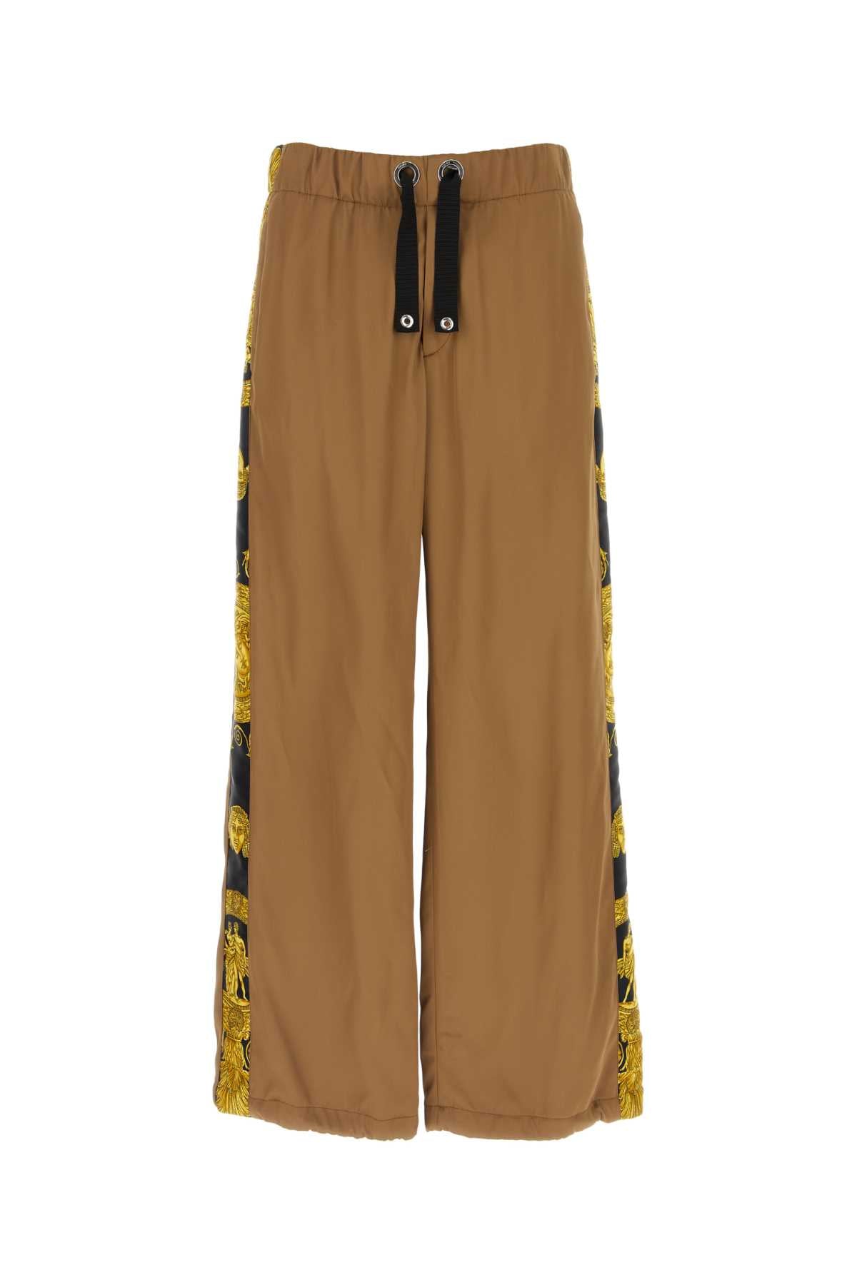 Versace Men Biscuit Viscose Pant