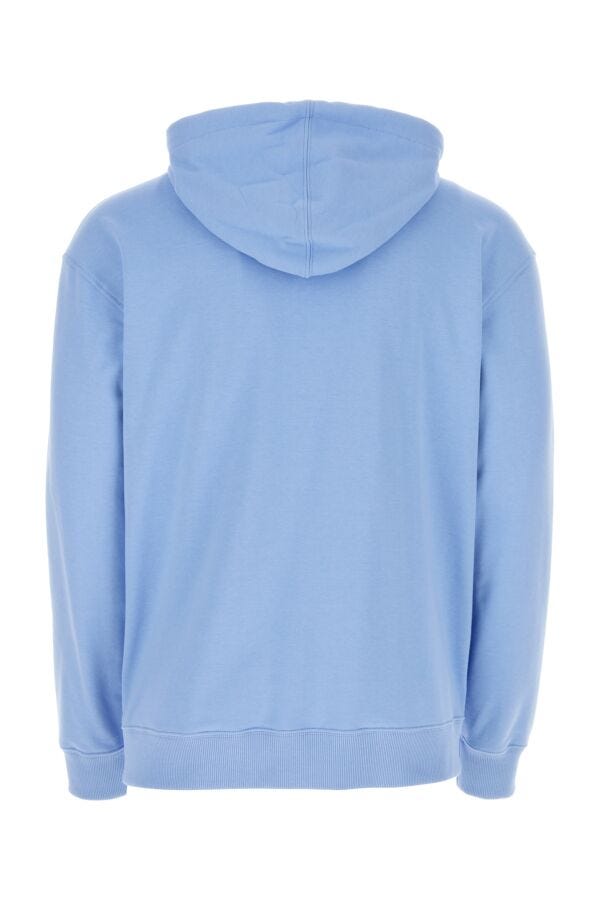 Fendi Men Light-Blue Cotton Sweatshirt