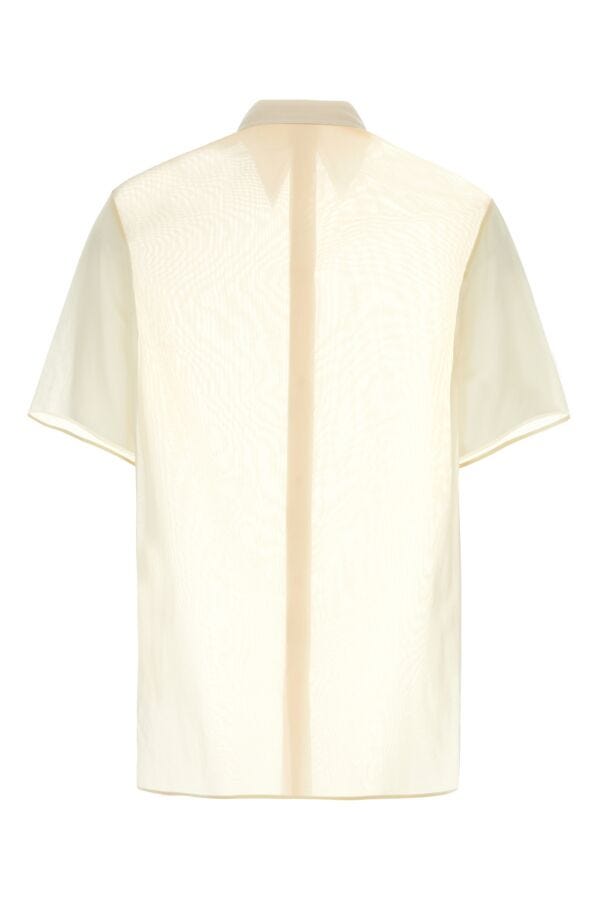 Jil Sander Men Ivory Gauze Shirt