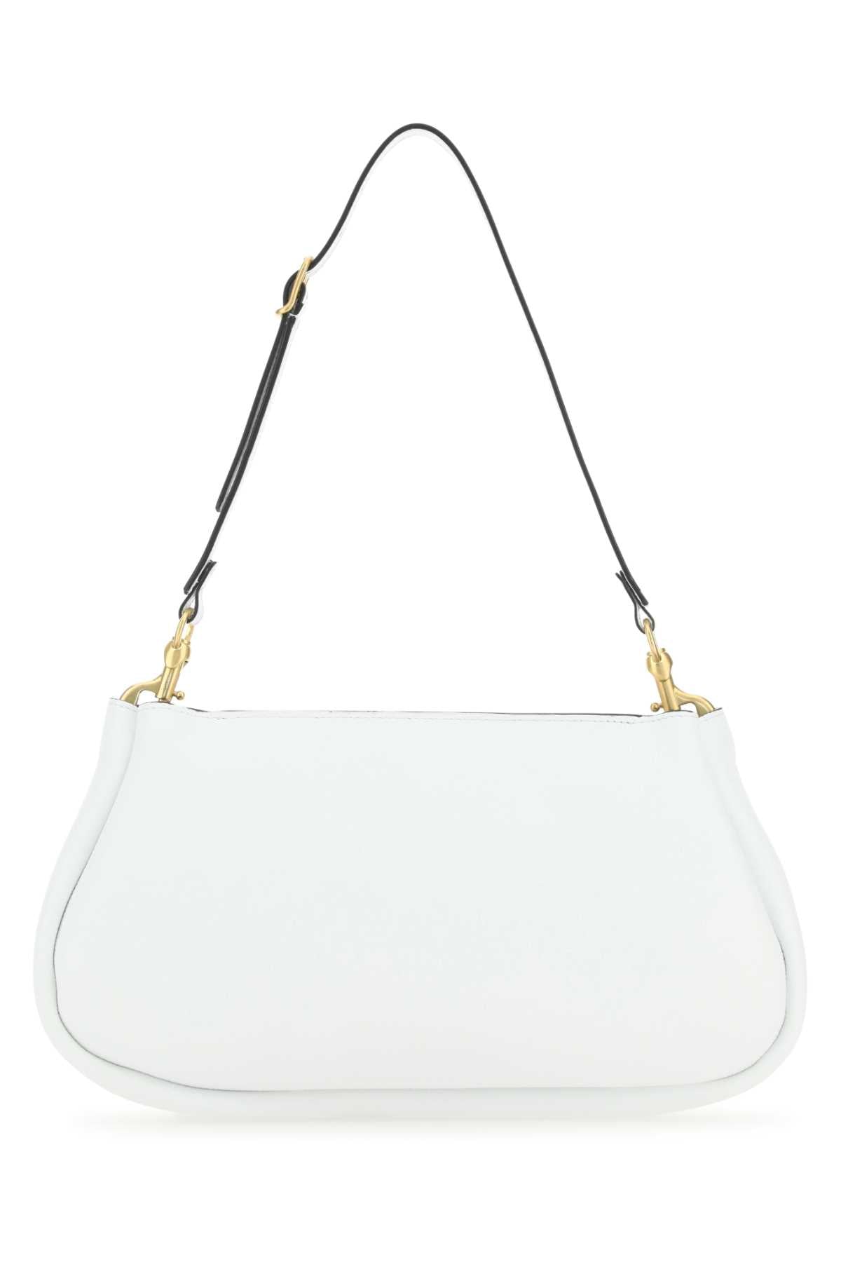 Chloe Women Chalk Leather Marcie Clutch