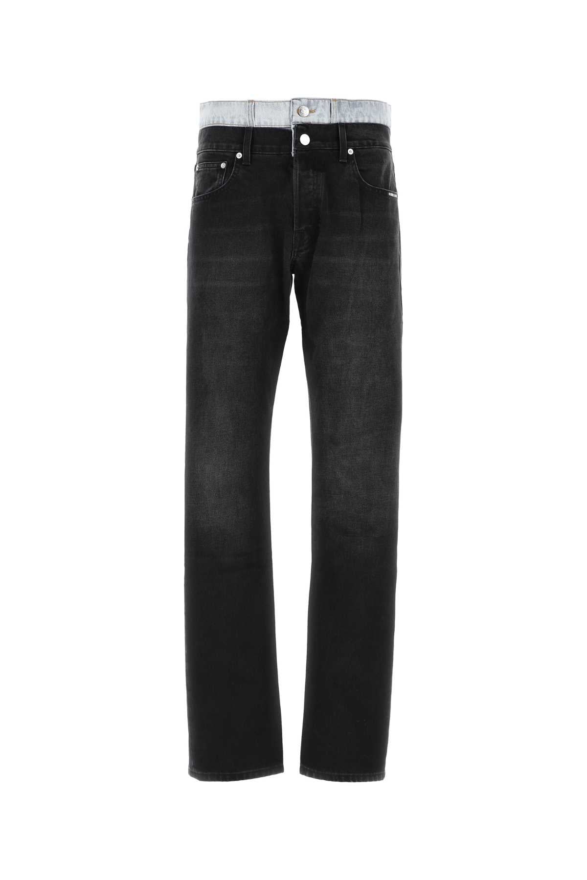 Vtmnts Men Black Denim Jeans