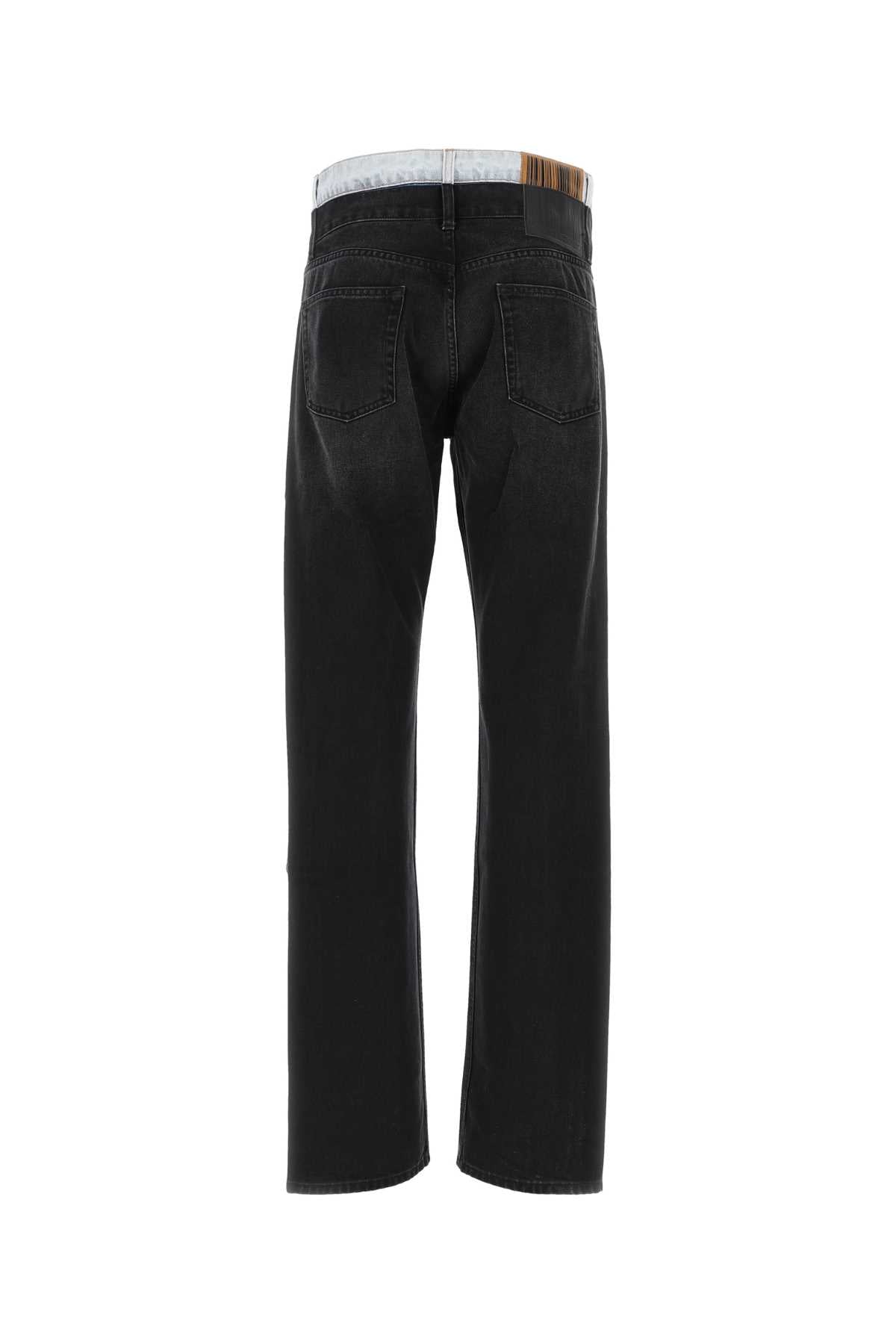 Vtmnts Men Black Denim Jeans