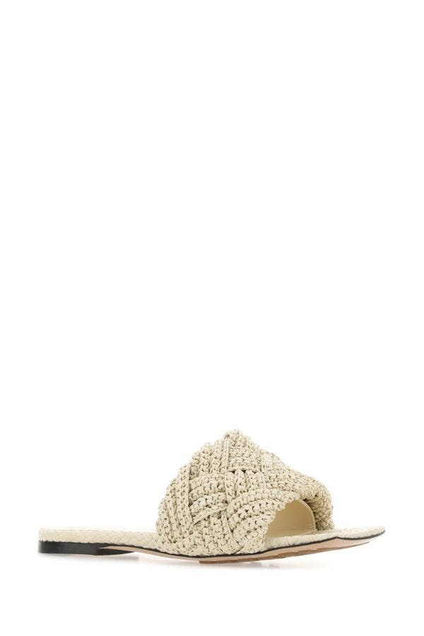 Bottega Veneta Women Sandal Raffia Lido Sandals