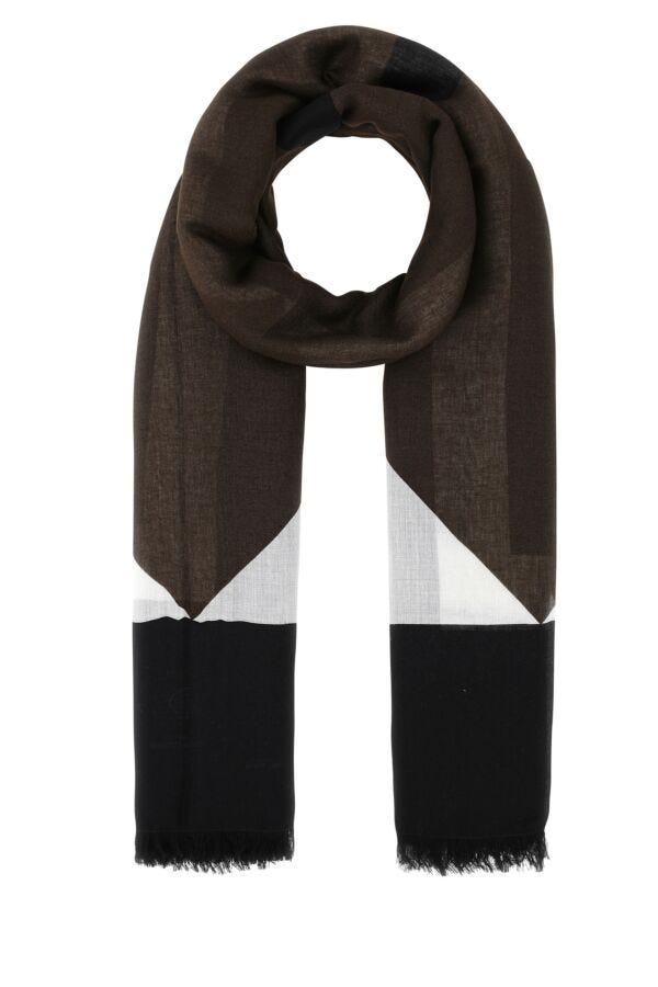 Saint Laurent Women Printed Modal Blend Scarf