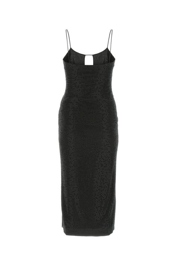 Miu Miu Women Embellished Crepe Dress