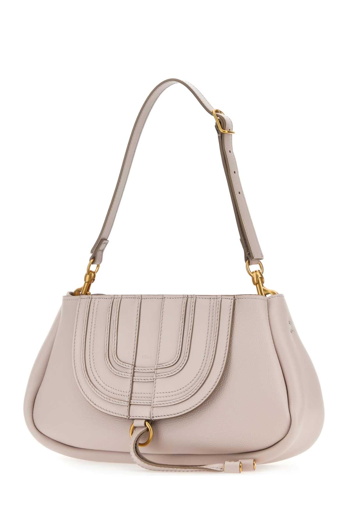 Chloe Women Light Pink Leather Marcie Clutch