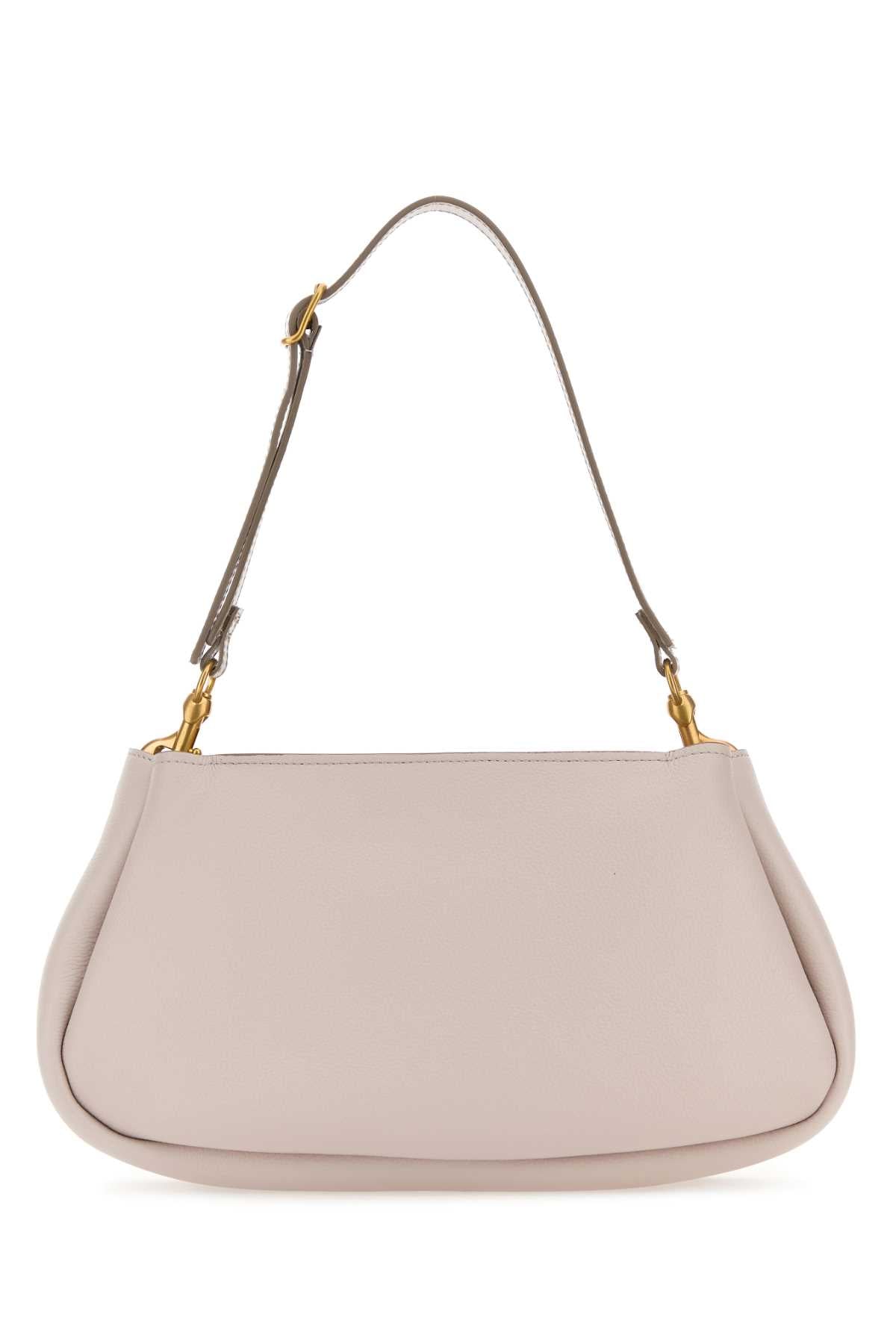 Chloe Women Light Pink Leather Marcie Clutch