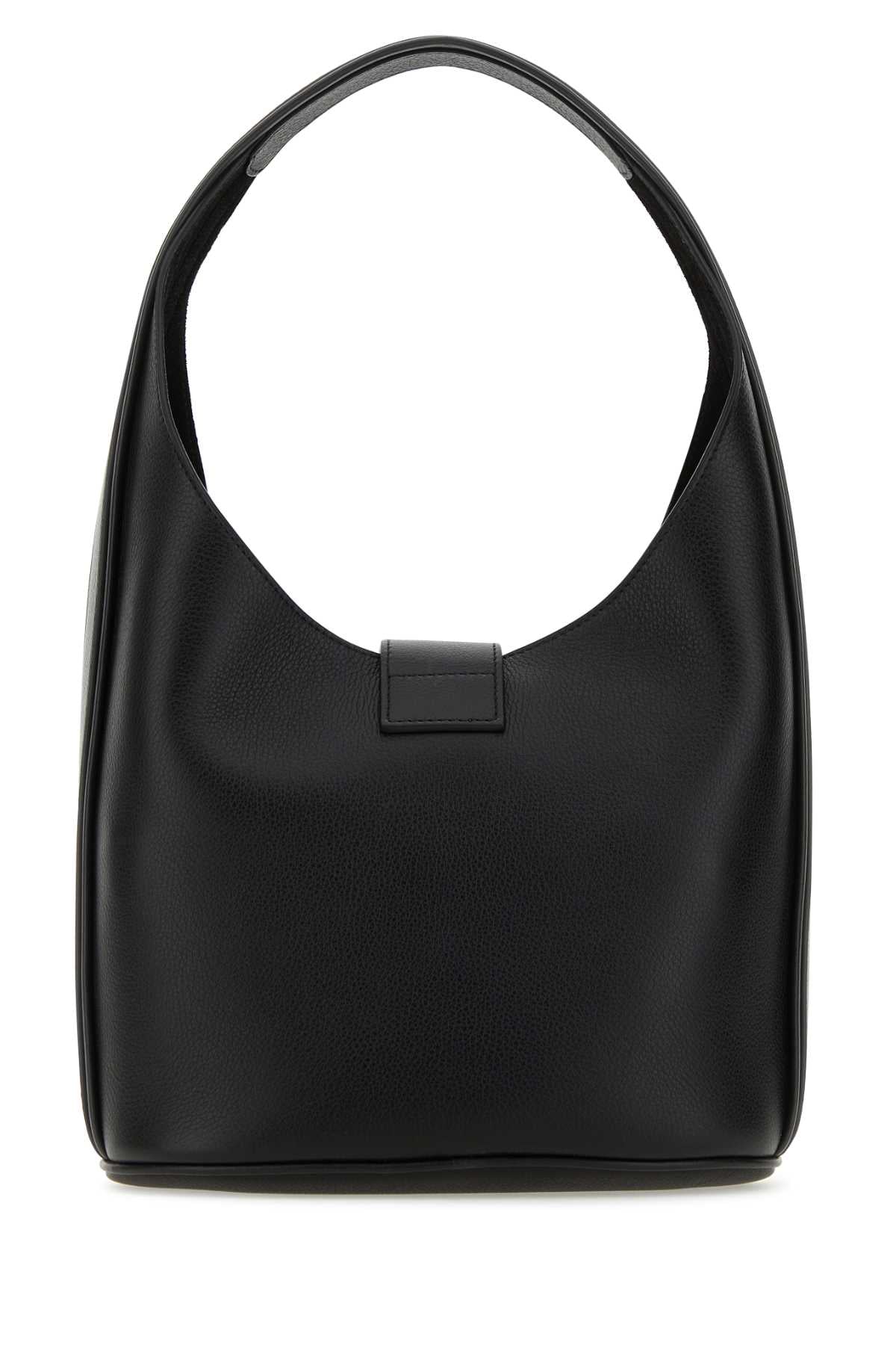 Salvatore Ferragamo Women Black Leather Medium Hobo Handbag