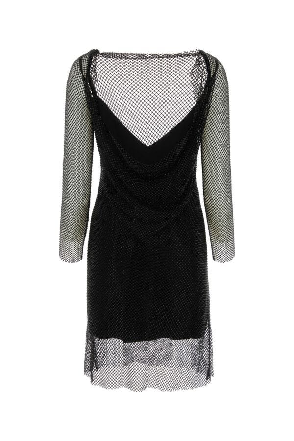 Max Mara Women Embellished Mesh Vezzo Mini Dress