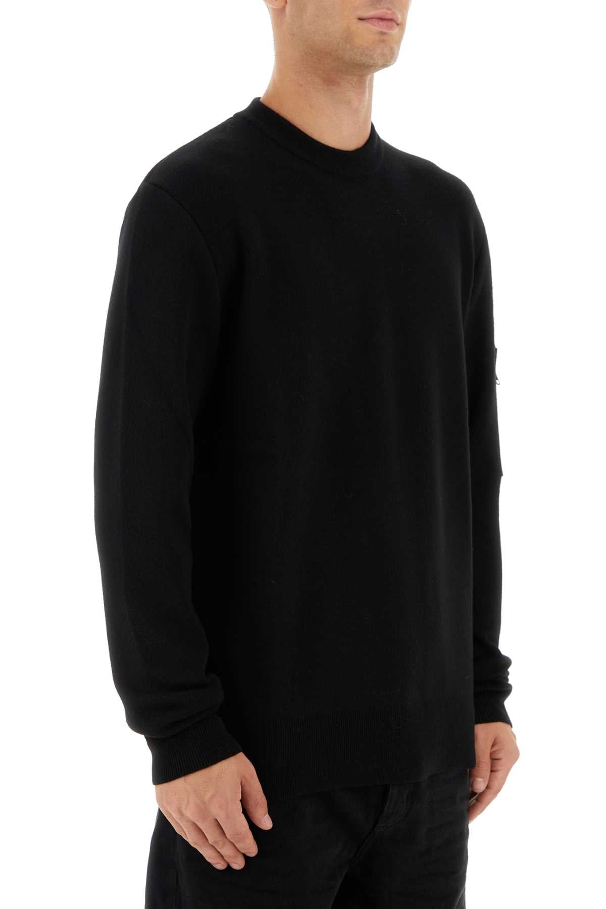 Givenchy Men Black Wool Sweater