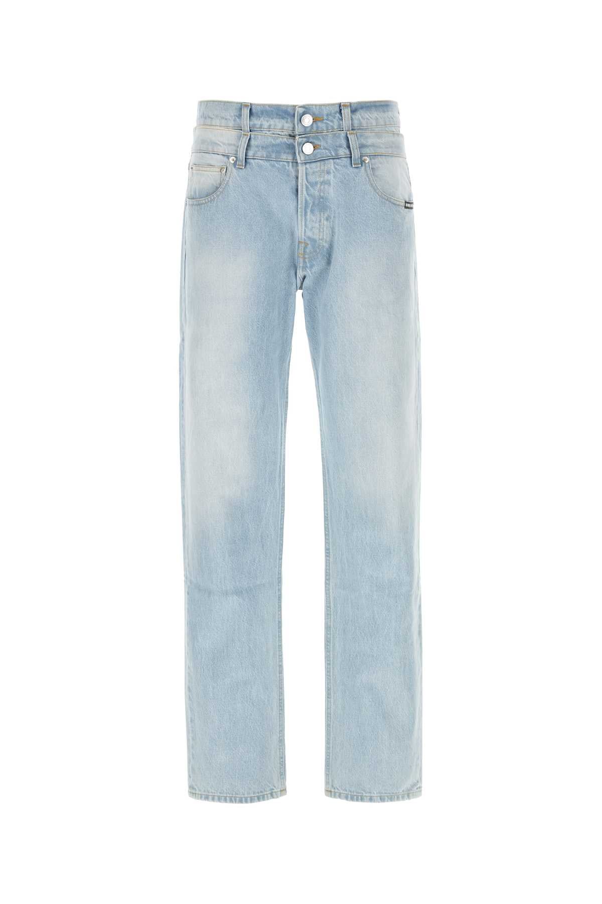 Vtmnts Men Light Blue Denim Jeans