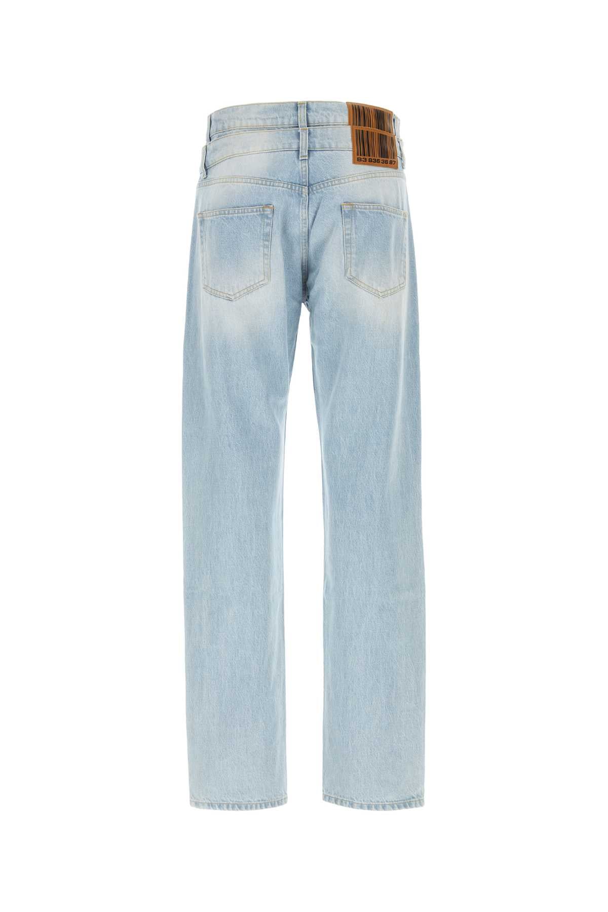 Vtmnts Men Light Blue Denim Jeans