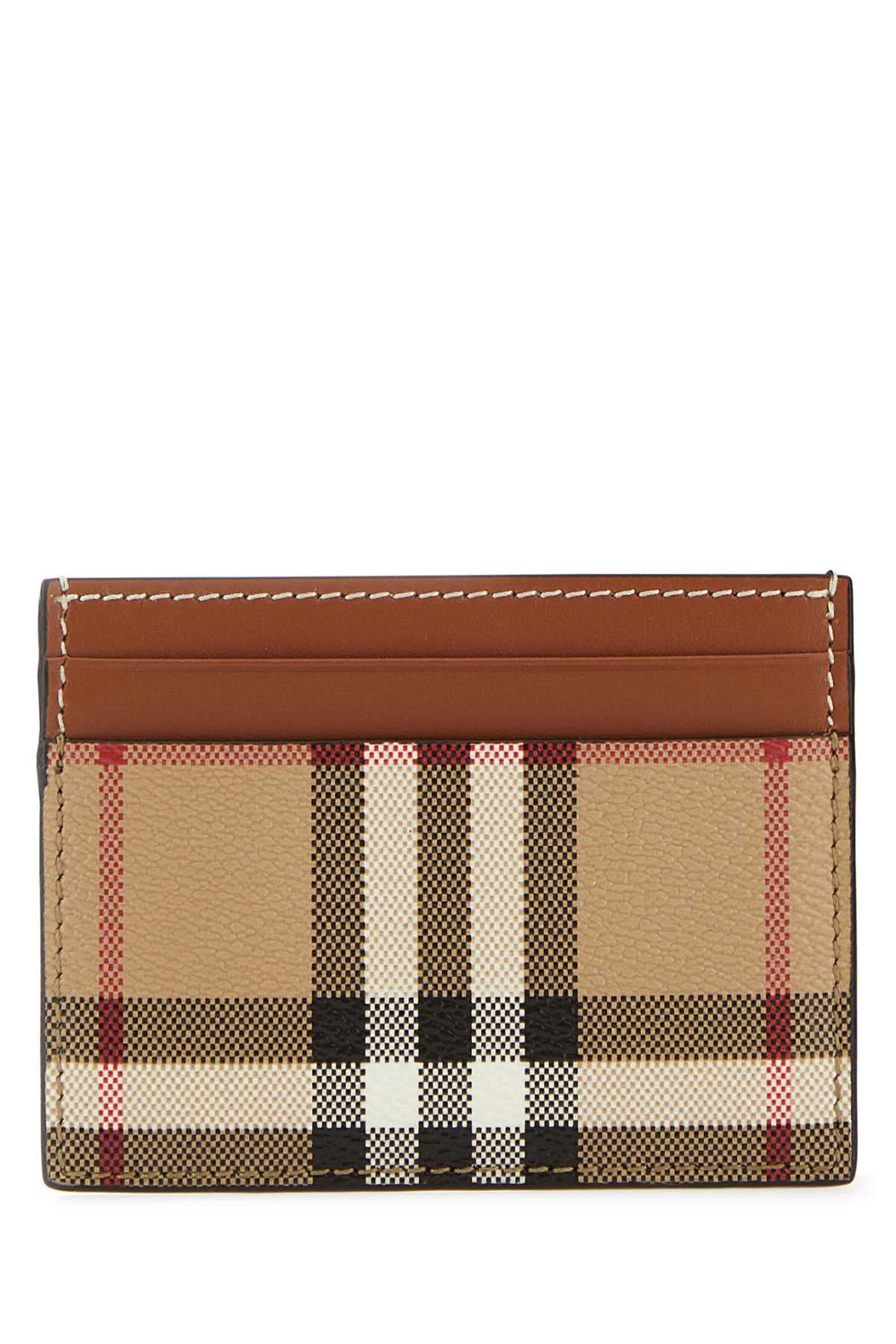 Burberry Women Printed Canvas Cardholder