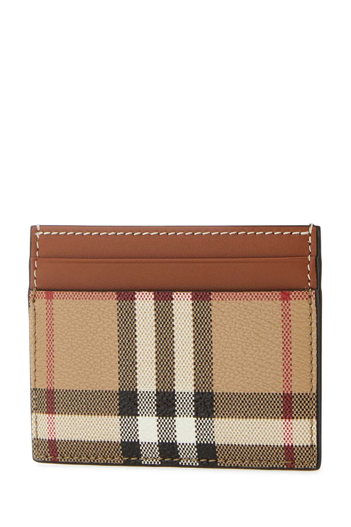 Burberry Women Printed Canvas Cardholder