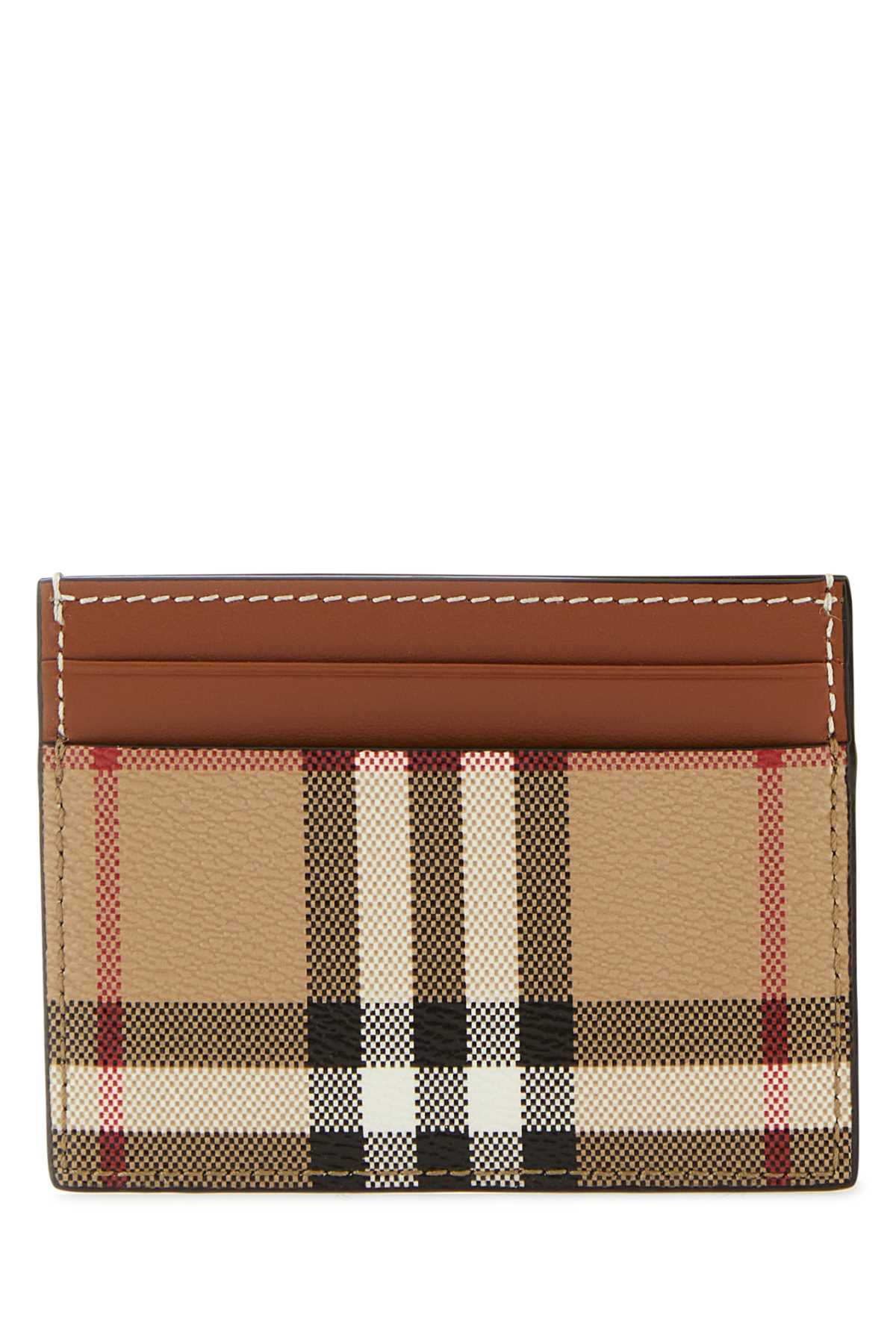 Burberry Women Printed Canvas Cardholder