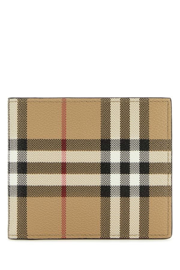 Burberry Man Printed Canvas Wallet