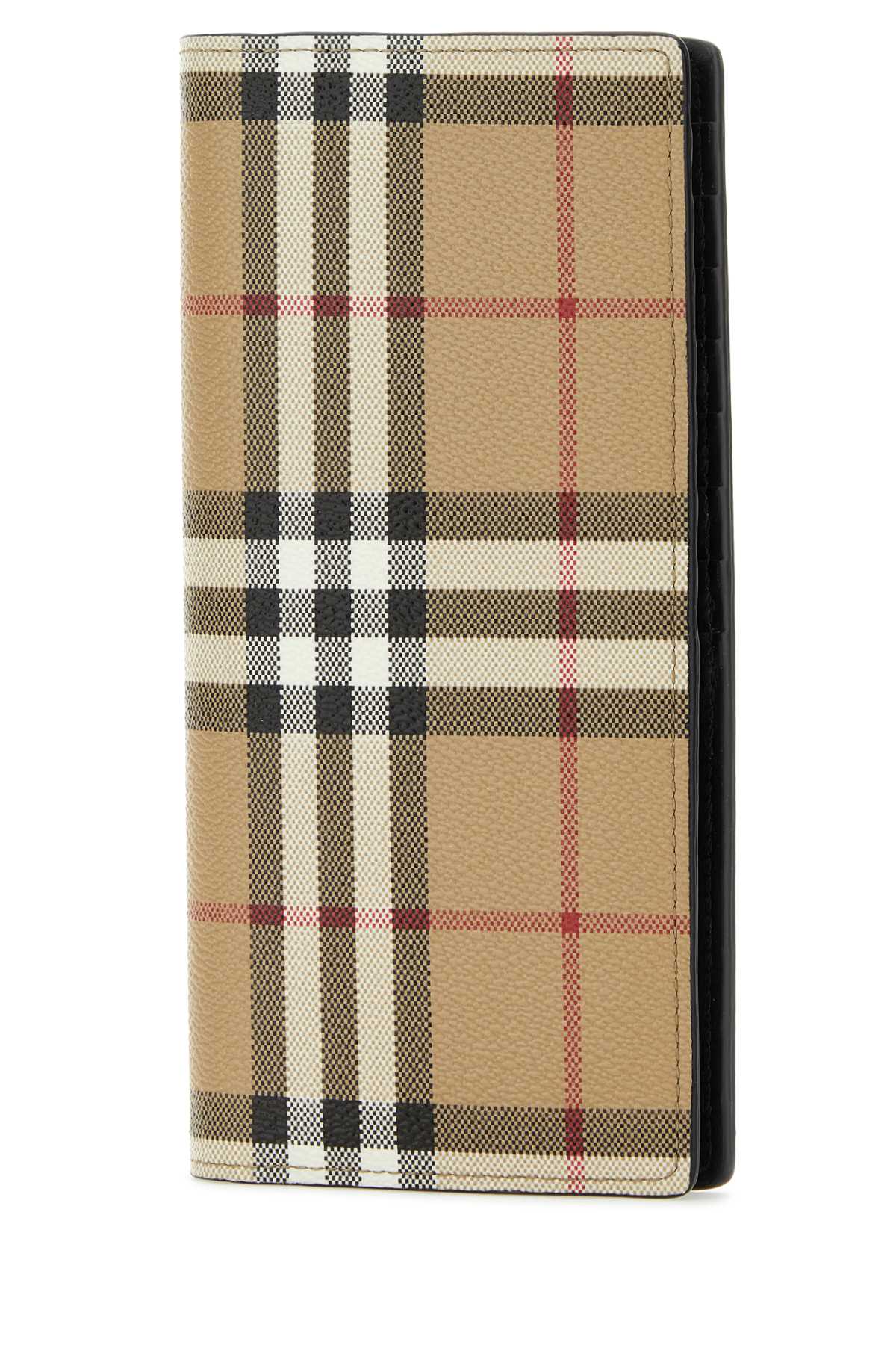 Burberry Men Printed Canvas Wallet