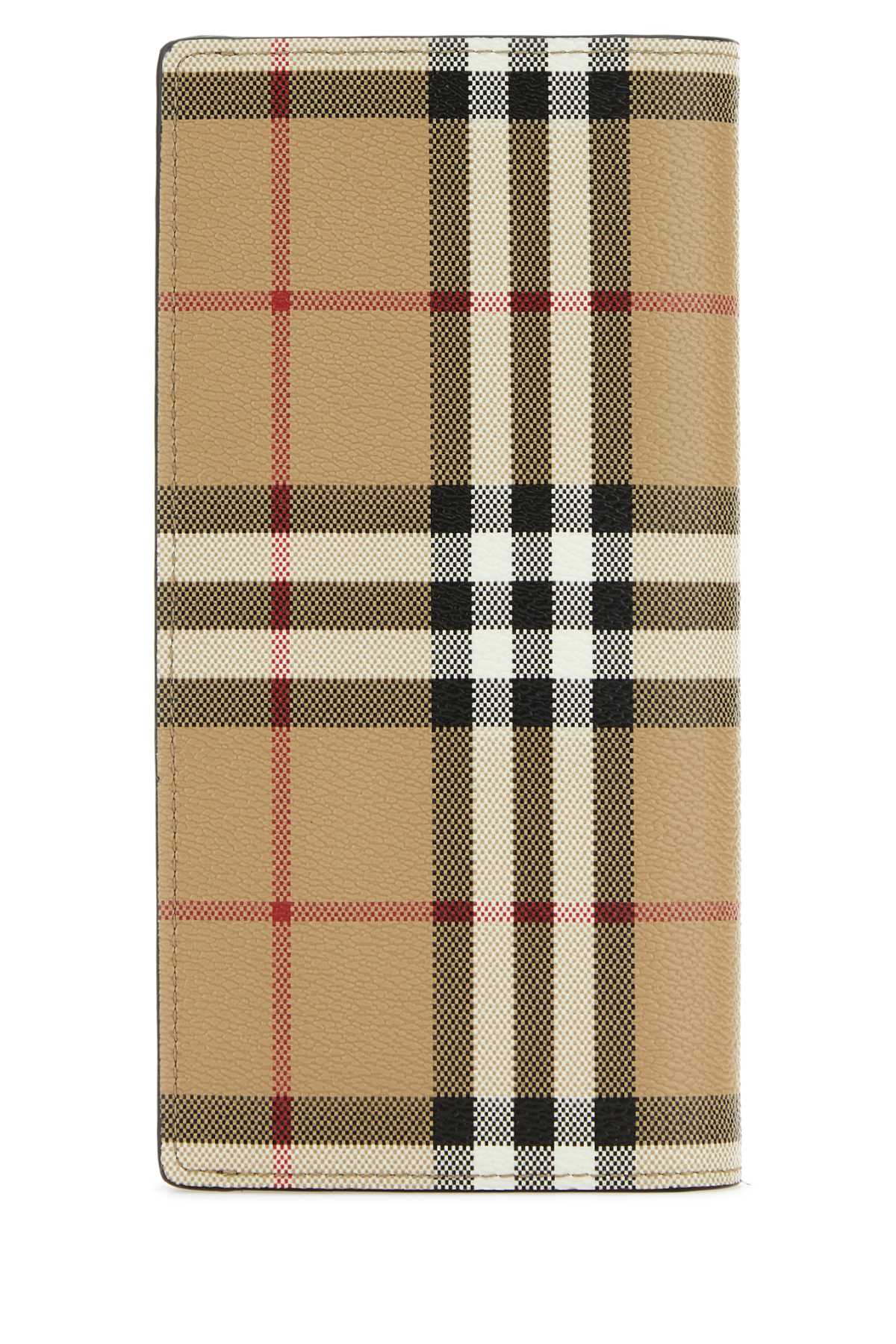 Burberry Men Printed Canvas Wallet