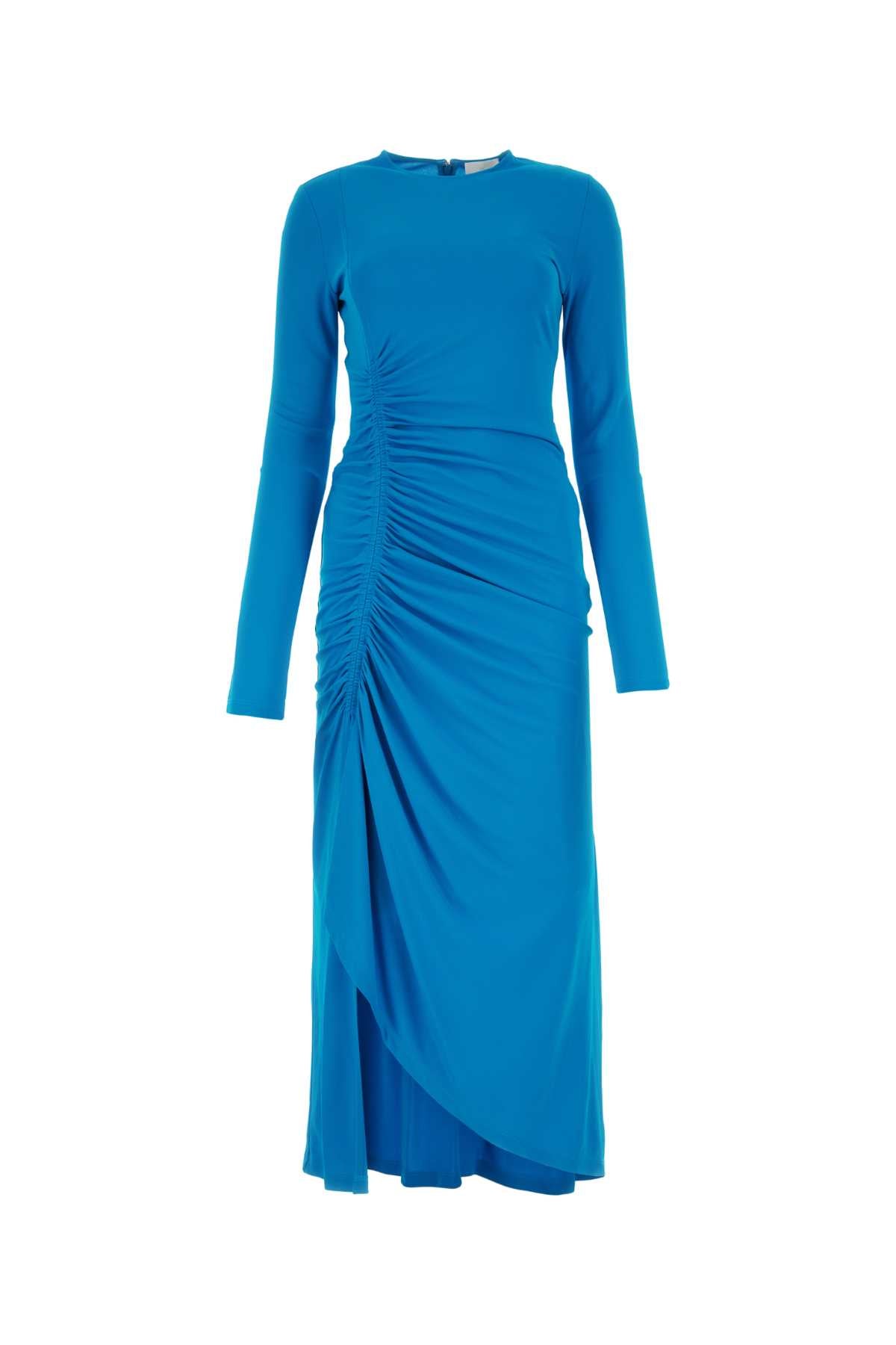 Givenchy Women Turquoise Crepe Long Dress