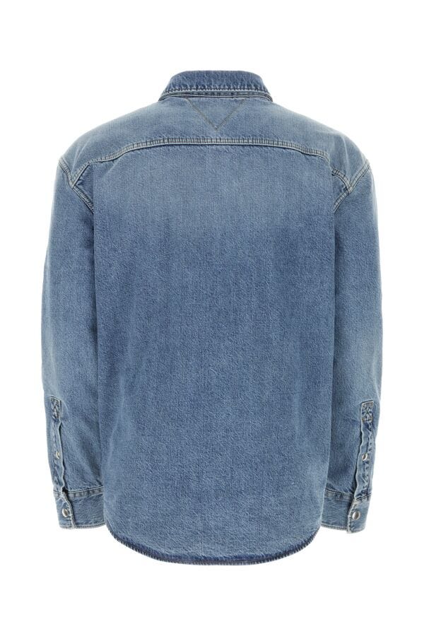 Bottega Veneta Men Denim Shirt