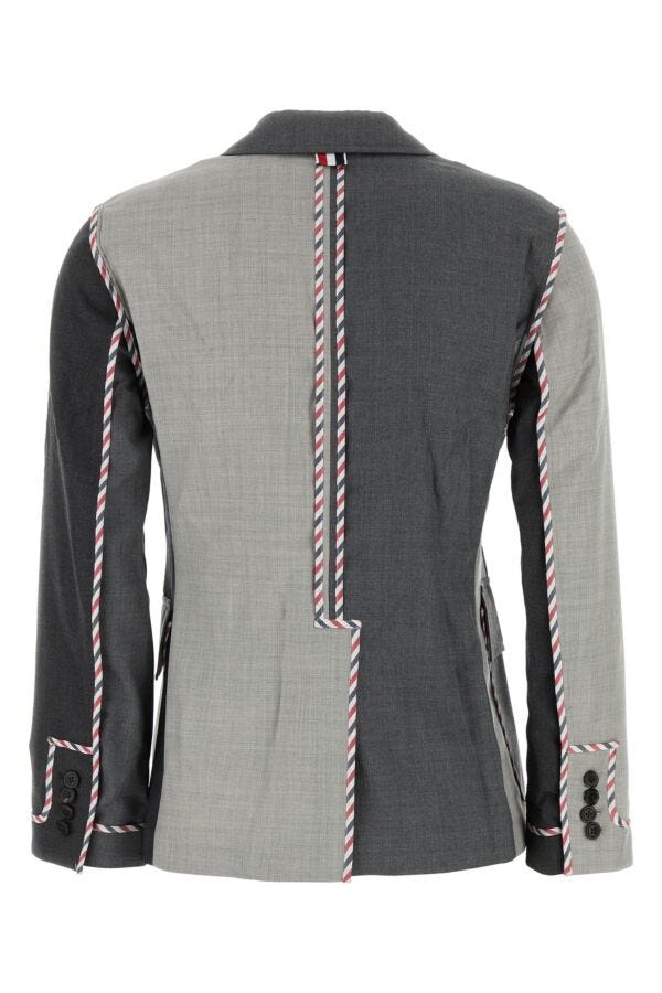 Thom Browne Women Multicolor Wool Blazer